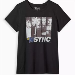Torrid NSYNC "The Vinyl Icons" Classic Fit Crew Tee